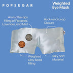 Popsugar weighted sleep eye mask,