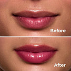 All-in-One Lip Oil - Lightweight, No-Sticky, Tinted, Plumping, Hydrating Lip Gloss - Lip Balm for Day & Night Use, Long-Lasting Lip Stain, Lip Glow Oil, Lip Plumper Tint - Pink Sparkle №402