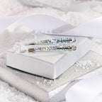 Tweezerman Hollygraphic Micro Mini Slant & Point Tweezer Set - Eyebrow Tweezers for Women and Men