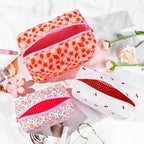 Soidram pink makeup bag quilted