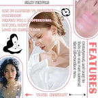 4 Colors Blush Palette for Cheeks,Face Matte Contour Brush 01