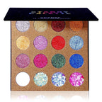 UCANBE Pro Glitter Eyeshadow Palette - Professional 16