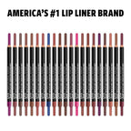 NYX PROFESSIONAL MAKEUP Suede Matte Lip Liner, Vegan Formula - Aria (Violet)