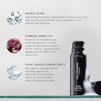 Caldera + Lab The Shampoo | Men’s Shampoo for Healthy Hair, Sulfate-Free Daily Cleanser, Dermatologically Tested - All Hair Types