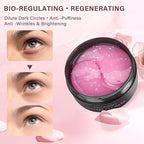 Caffeine under eye masks for