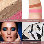 3Pcs Cream Contour Stick, with Highlighter Stick Bronze