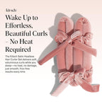 Kitsch Velvet Heatless Curling Set – Hair Curler to Sleep In for Heatless Curls Overnight - Heatless Hair Curler for Women – No Heat Damage Hair Styling Tool with 2 Velvet Scrunchies – Terracotta