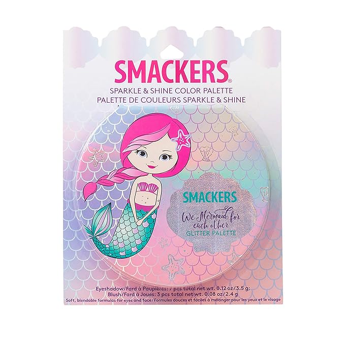 Lip Smacker Sparkle & Shine Eyeshadow Palette, Mermaid