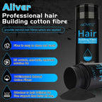 Aliver Hair Fibers for Thinning Hair - Light Brown - 27.5Gr,Undetectable Natural Formula, Thicker Fuller Hair in 15 Seconds, Conceals Hair Loss, Look Younger, for Men & Women Patchy Bald Spot,Crown