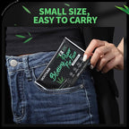 Blotting Paper for Oily Skin, Natural Bamboo Charcoal 200 Counts