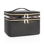 Makeup bag, double layer cosmetic