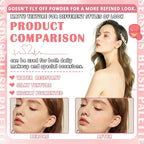 4 Colors Blush Palette for Cheeks,Face Matte Contour Brush 03