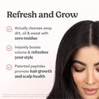 HAIRtamin Vitamin Infused Dry Shampoo for Women | Hair Texture Spray that Cleanses & Refreshes | Hair Complex for Healthy Thicker-Looking Hair | Procapil 3% & Vitamins for Scalp Health | Talc Free