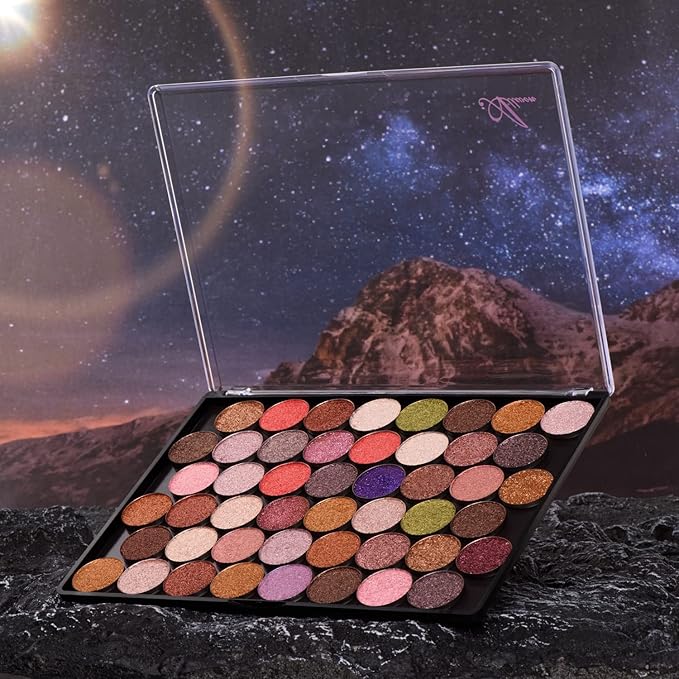 Large Empty Magnetic Transparent Plastic Makeup Palette
