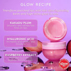 Glow Recipe Hyaluronic Acid Plumping Lip Balm for Women & Men - Clear, Hydrating High-Shine Gloss + Overnight Dry Lips Treatment for a Smooth, Fuller Look - Makeup Prep, Korean Skin Care, 15ml