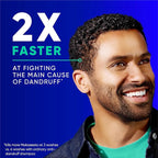 Head & Shoulders Clinical Strength Dandruff Shampoo, Selenium Sulfide Dandruff Defense, Intensive Itch Relief, Seborrheic Dermatitis Relief, Cooling Menthol, 13.5 Fl Oz Each, 2 Pack