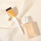 docolor Flat Foundation Brush for Liquid Makeup,Ultra Thin Liquid Foundation Brushes Premium Makeup Face Brush for Blending, Cream, Thin Foundation Brush Makeup Tool Face Foundation Flat Brush