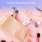 Facial Hair Remover for Women, Device, Remover Women Face, Finishing Touch Upper Lips, Chin & Cheeks, USB Rechargeable with LED LightIncluded Two Replacement Heads (White)