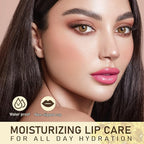 Flower Lip Balm - Color Changing Lipstick Jelly Lip Stain for Perfect Pink Shade, Unique pH Lip Balm for Your Lips, Clean & Vegan Flower Balm (Yellow Flower)