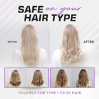 Fagaci Professional Round Brush with Natural Boar Bristle for Blow Drying, Nano Technology Ceramic + Ionic for Voluminous Healthy Hair Styling | Includes 4 Styling Clips