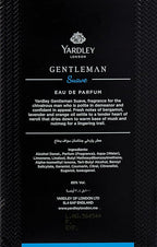 Yardley Yardley Gentleman Suave Eau De Toilette Spray 3.4 Oz for Men By 3.4 Fl Oz