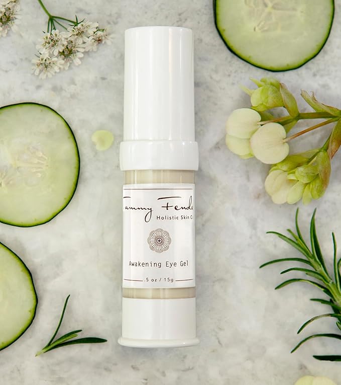 Natural Awakening Eye Gel | Organic, Cruelty-Free, Non-Toxic | Soothe and Quench Tired Eyes, Hydrating, Moisturizing, Lightweight (.5 oz | 15 g)