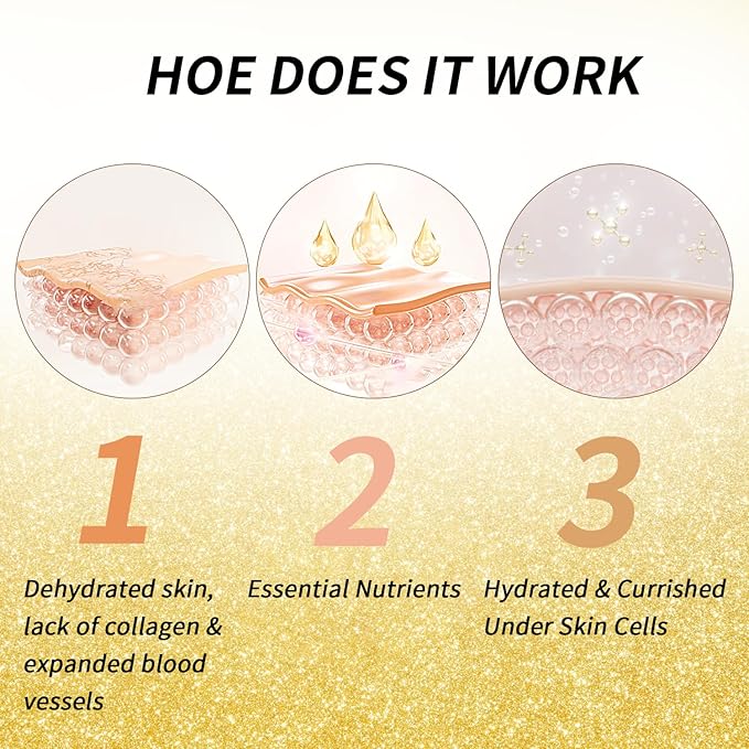 Eye Gel Pads - 24 Pairs Golden Under Eye Patches with Collagen & Hyaluronic Acid, Anti-Aging Eye Mask for Puffiness, Dark Circles & Wrinkles, Relieve, Refreshing & Revitalize Skin