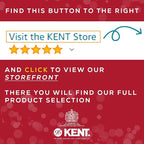 Kent 82T Handmade Folding Pocket Comb for Men, Fine Tooth Hair Comb Straightener for Everyday Grooming Styling Hair, Beard or Mustache, Use Dry or with Balms, Saw Cut Hand Polished, Made in England