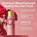 Colorproof Smooth Shampoo 1.7 Fl. Oz. Smoothing Travel Size Anti-Frizz Shampoo with with a Frizz-Fighting, Gentle, Cleansing, Hydrating Color-Protection Formula for Color Treated Hair, White Tea Scent