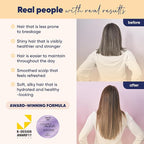 Moerie Ultimate Mineral Shampoo and Conditioner Set - Vegan Friendly, Paraben Free, Hair Growth Products for Longer, Thicker, Fuller Hair - Includes Hair Mask- Double Set