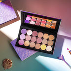 Lolalet 2 Pack Magnetic Makeup Palettes, Empty Magnetic