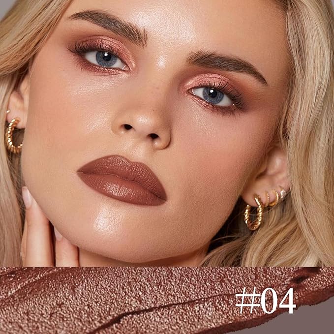 Matte Lip Liner Pencil,Highly Pigmented Retractable Lip Crayon,All Pencil,Highly