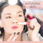 About Face Sonic Beauty Wand - Electric Facial Hair Remover and Bonus Eyebrow Shaper, Ideal for Shaving, Exfoliating and Brow Shaping, Epilator for Men & Women