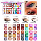 All-in-One Makeup Gift Set Travel Makeup Kit Complete Starter Makeup Bundle Lipgloss Lipstick Concealer Blushes Powder Eyeshadow Palette Cosmetic Palette for Teen Girls & Adults #17