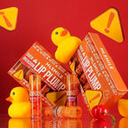 Hydrating Lip Oil,Duck Lip Plumper Gloss,Fat Lip Oil Lip Glaze,Glitter Shine Primer Lip Clear Plumping Lip Gloss,High Pigment No Sticky Sexy Lip Gloss, Lip Plumper Gloss Make Lips Fuller(06)