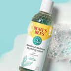 Burt’s Bees Foaming Face Wash, BHA Breakout Defense Cleanser for All Skin Types, Washes Away Impurities & Excess Facial Oil, With a Prebiotic, 8 Oz.