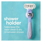 Gillette Venus Deluxe Smooth Swirl Women's Razor Handle + 2 Blade Refills