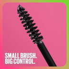 Maybelline Great Lash Washable Mascara Makeup, Volumizing Lash-Doubling Formula That Conditions As It Thickens, Brownish Black, 1 Count