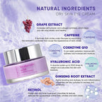 Retinol Under Eye Cream For Dark Circles & Puffiness, Daily Fine Line and Wrinkle Cream, Anti Aging Line Smoothing, Korean Skin Care Treatment for Women and Men 0.7 Fl Oz