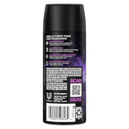 AXE Fine Fragrance Collection Premium Body Spray Purple Patchouli with Citrus + Oak Essential Oils 3 Count with 72H Odor Protection Aluminum-Free 4 oz