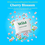 Wild - Refillable Deodorant Variety Pack - Aluminum Free - Scents Include Fresh Cotton & Sea Salt, Cherry Blossom and Coconut & Vanilla - Long Lasting Protection