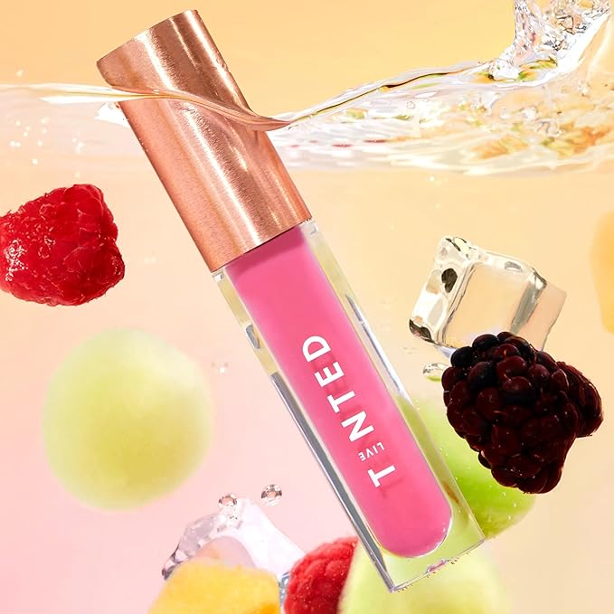 Live Tinted Softgloss Juicy Lip Gloss For Women – Hydrating Non-Sticky Lip Gloss with Hyaluronic Acid, Coconut Oil & Shea Butter – Sheer, Juicy Shine – Honeydew Heatwave .88 Oz