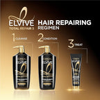 L'Oreal Paris Elvive Total Repair 5 Repairing Shampoo and Conditioner for Damaged Hair, 28 Ounce (Set of 2)(Packaging May Vary)