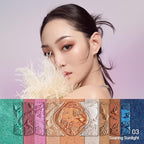 FLORASIS Floral Engraving Phoenix Makeup Palette Makeup Long