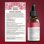 GuruNanda Navel Oiling – Ayurvedic Belly Button Oil with Castor, Neem & Vitamin E | Supports Digestion, Detox, Hydration & Stress Relief | 100% Natural & Pure | 2 fl oz