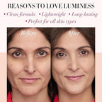 LUMINESS Silk Airbrush Spray Foundation & Buffing Brush Neutral Fair