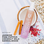 Ellis Brooklyn SAND Hair And Body Fragrance Mist - Gourmand Musk Perfume Mist with Italian Bergamot, Ginger Lily, & Vanilla Absolute, Vegan Perfume Made In The USA, 100ml 3.38 Fl Oz