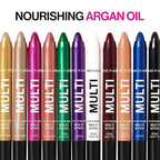wet n wild Color Icon Cream Eyeshadow Multi-Stick, Moisturizing, Nourishing Velvety Cream-to-Powder Buildable & Blendable Formula, Cruelty-Free & Vegan - Peachy Crush (Pack of 2)