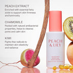 Peach & Lily Glass Skin Water-Gel Oil-Free Moisturizer | Non-Comedogenic | Clean, Non-toxic, Cruelty-free | 1.69 fl oz