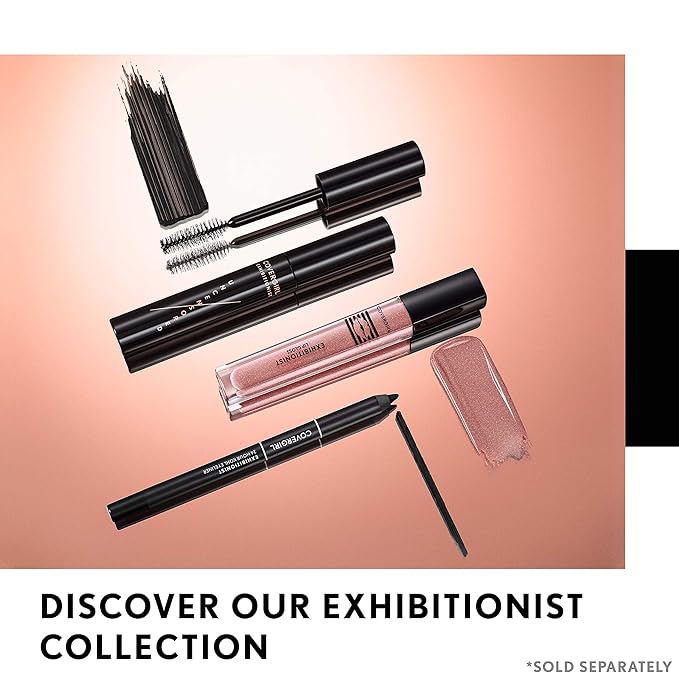 COVERGIRL Exhibitionist Lip Gloss, Ghosted, 0.12 Fl Oz